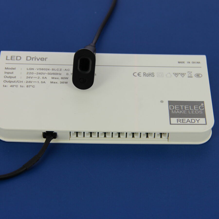 READY IR kastdeursensor - 24V - 72W - Detectiezone: 50-80mm - IP20