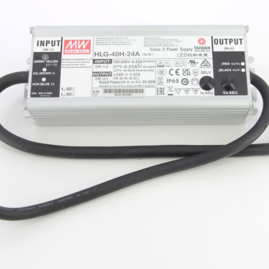 Mean Well - led driver HLG 40Watt - 24Vdc