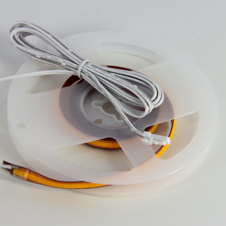 Led strip Rol - 5 meter - 24Vdc/IP20/10Watt/m - 2700K - FREE CUT