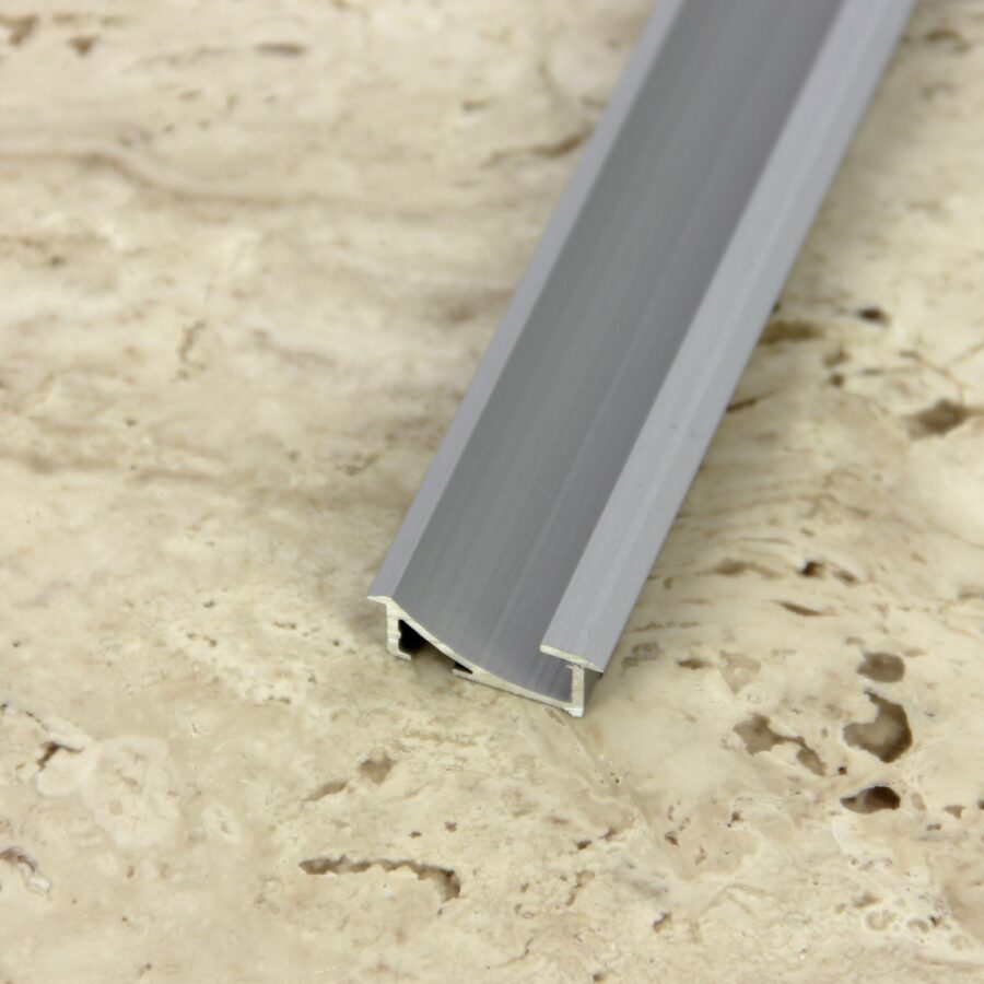 Profiel Mini Curve In-Line 1000mm - anodisé aluminium
