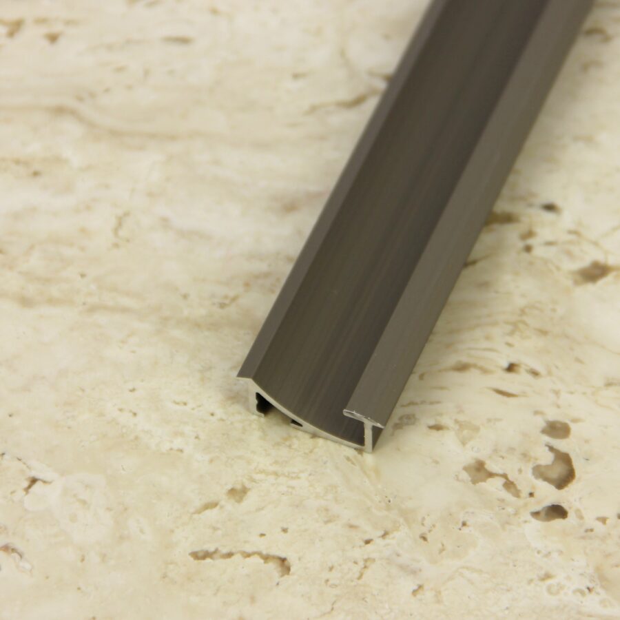 Profiel Mini Curve In-Line 1000mm - Avantgarde Brons