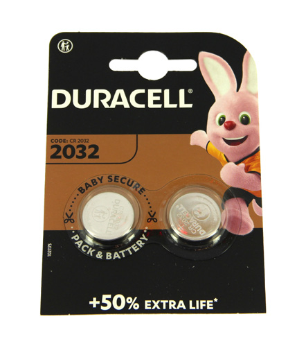Duracell - CR2032 - 2 stuks