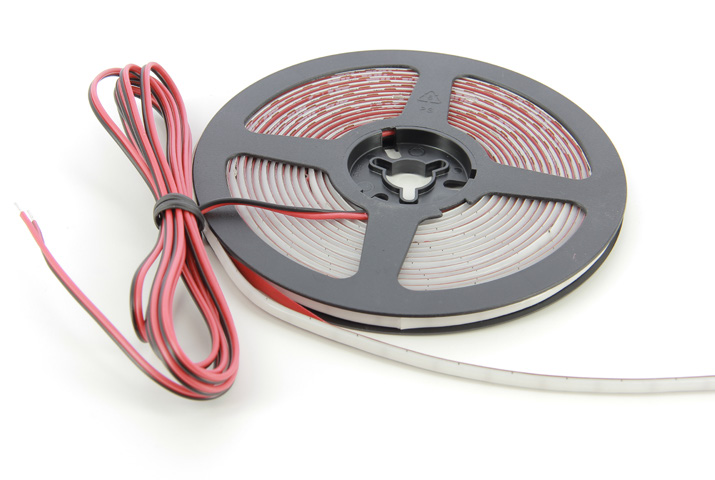 Led-strip COB 504 Leds 8W - 4000K - 5mm - toplaag wit - rol 5 meter - IP20