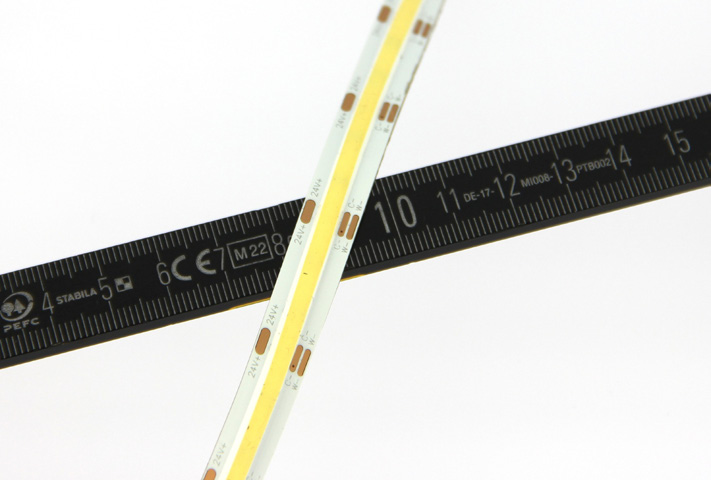 Ledstrip COB CCT 20W Dim to warm - maatwerk: L= mm + aansluitsnoer 2m - IP20