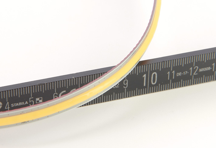 Free-Cut ledstrip - 10Watt/m - 4000K - maatwerk: L= mm + 2m aansluitsnoer 24Vdc IP20