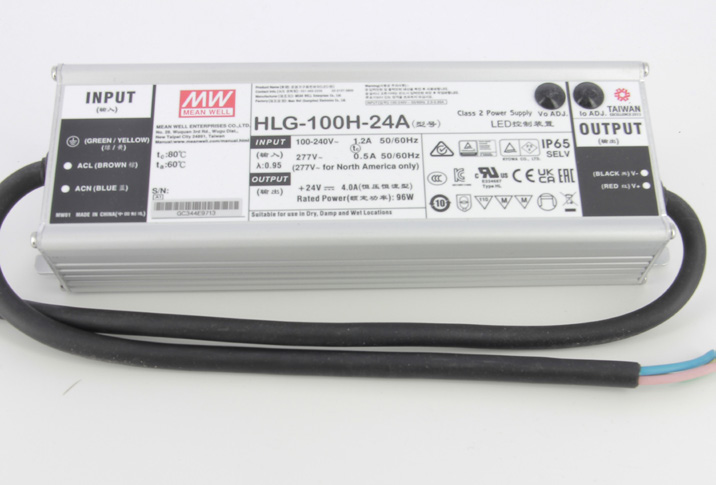 Mean Well - led driver HLG 100Watt - 24Vdc