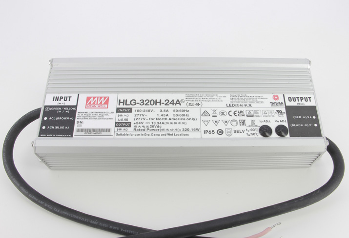 Mean Well - led driver HLG 320Watt - 24Vdc