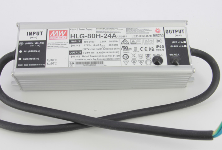 Mean Well - led driver HLG 80Watt - 24Vdc