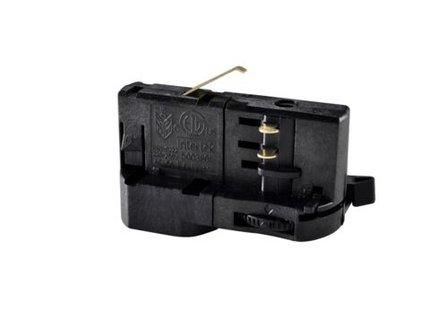 3 Fase rail - Nippel voor adaptor M10 - zwart