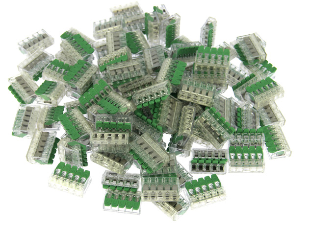 Pince de connexion 5 fils - 100 pièces