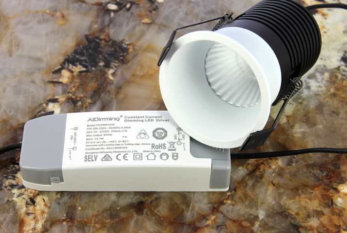 Downlight Max - spot rond - 2700K - 40° - IP20 - wit