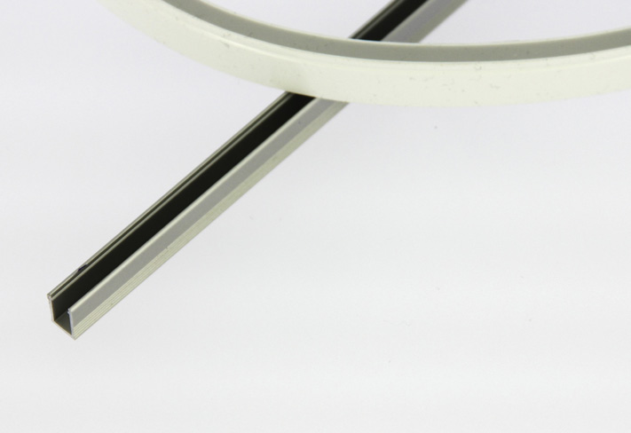 Profil MINI NEONFLEX 6x10x2000mm - aluminium anodisé - sans lentille